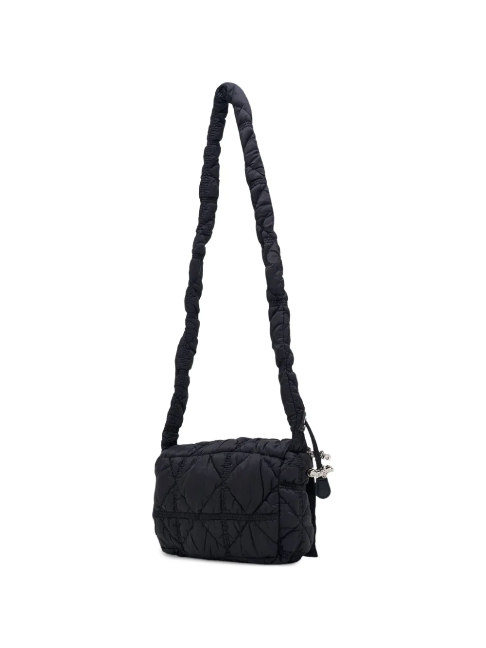  Carlyn Luke Quilted Cross Body Bag - Black 