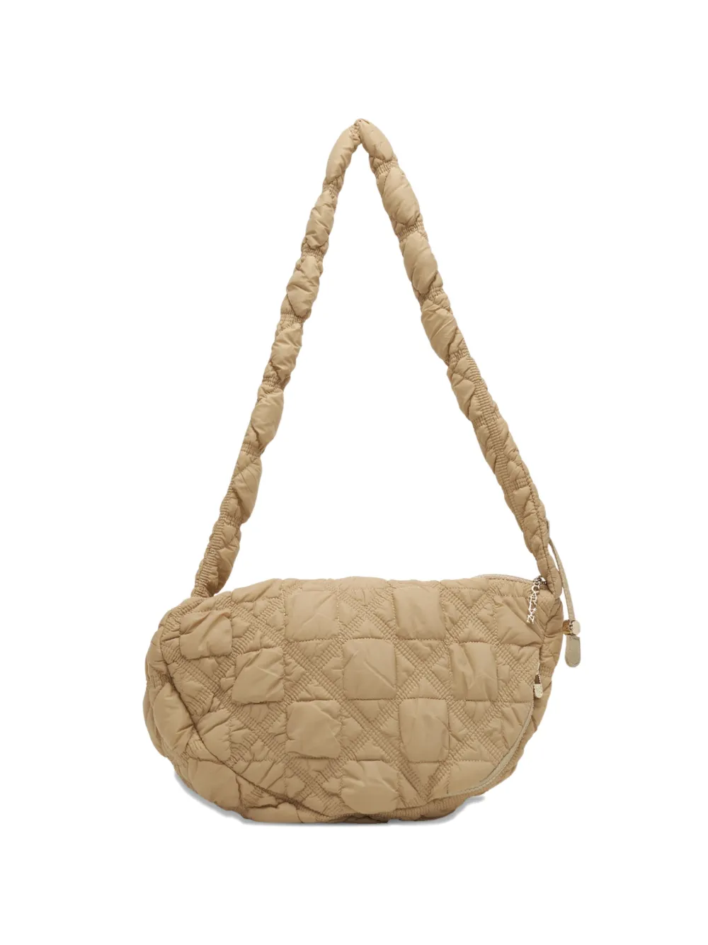 CARLYN Cozy quilted cross body bag - Toni neutri