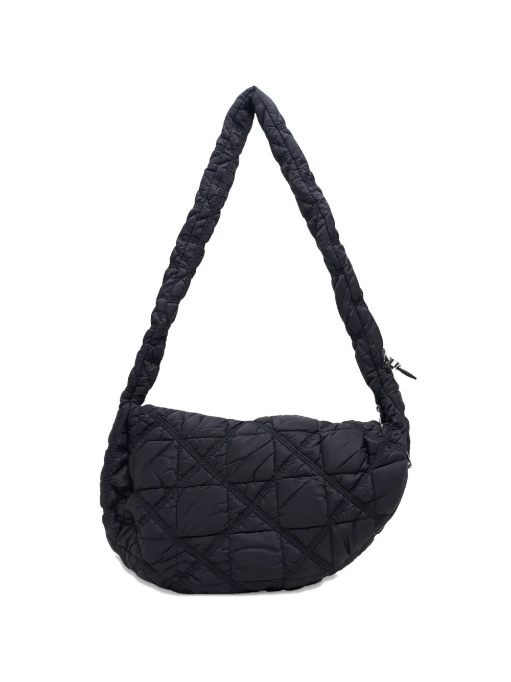 CARLYN quilted tote bag - Nero