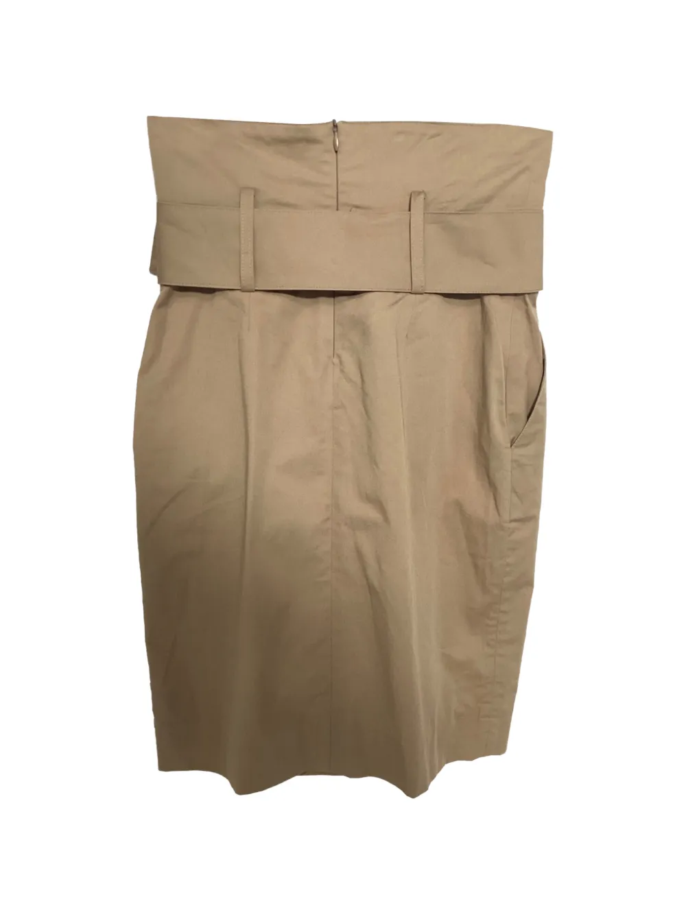 Ba&Sh Kim belt mini skirt - Beige