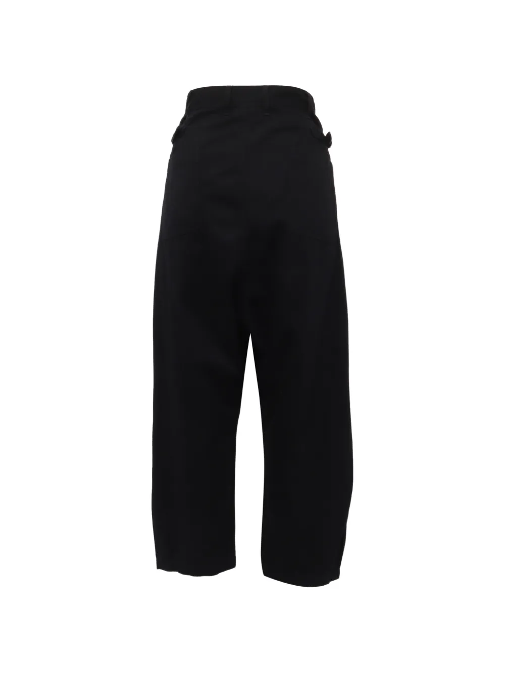 Yohji Yamamoto Pre-Owned high-rise wide-leg trousers - Zwart