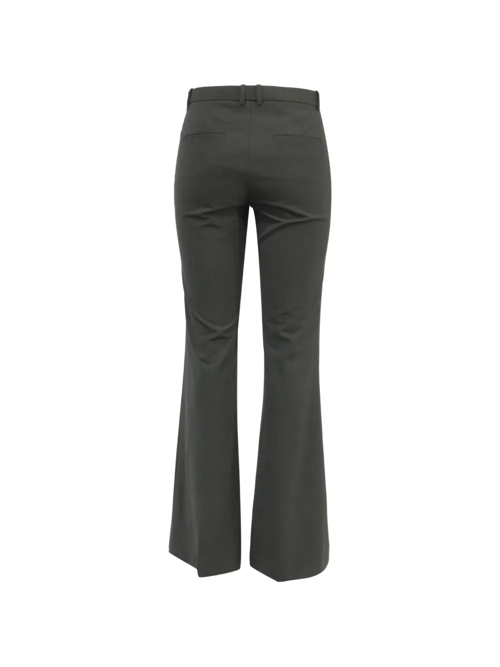 Theory Demetria flared trousers - Groen