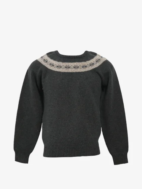 Jil Sander Pre-Owned pull à motif géométrique
