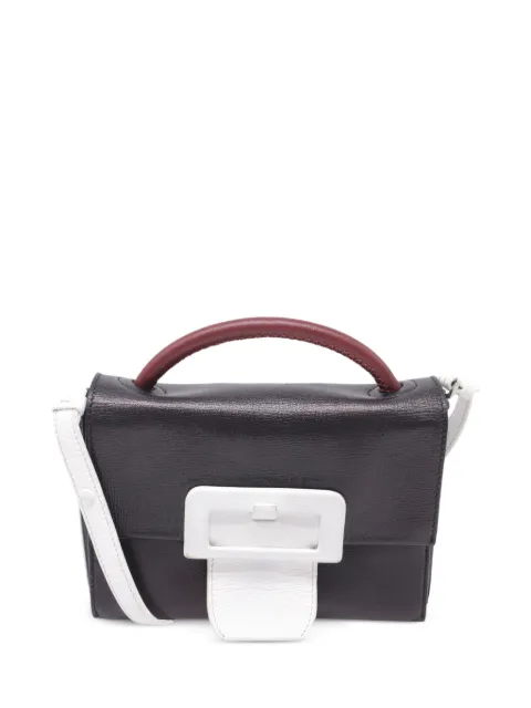 Maison Martin Margiela Pre-Owned buckle detail leather tote bag