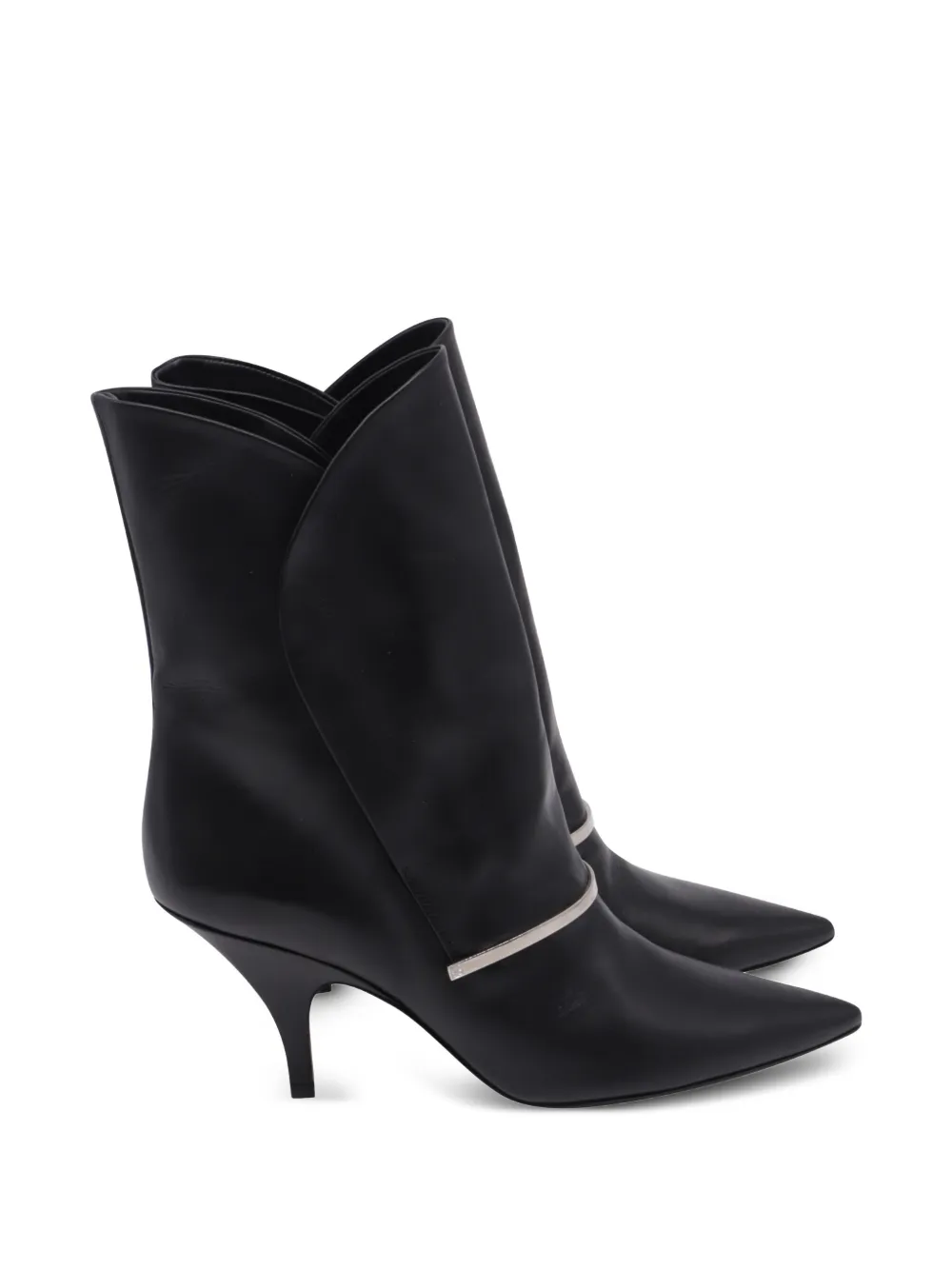 Givenchy Pre-Owned Spitze Stiefeletten mit Verzierung - Schwarz