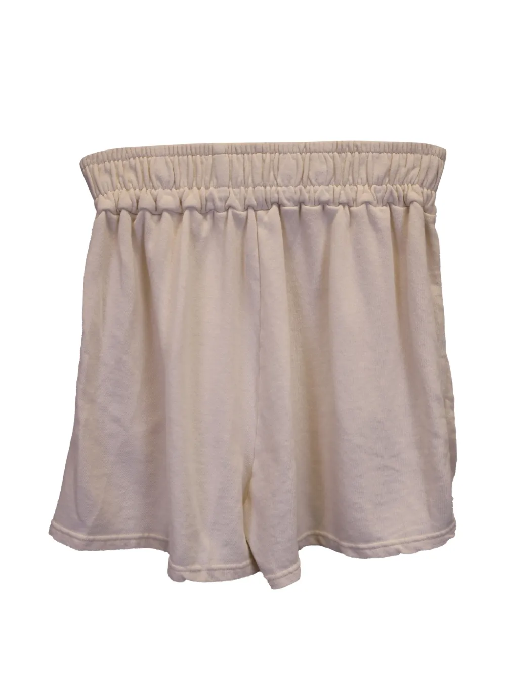 The Frankie Shop cotton ribbed shorts - Beige