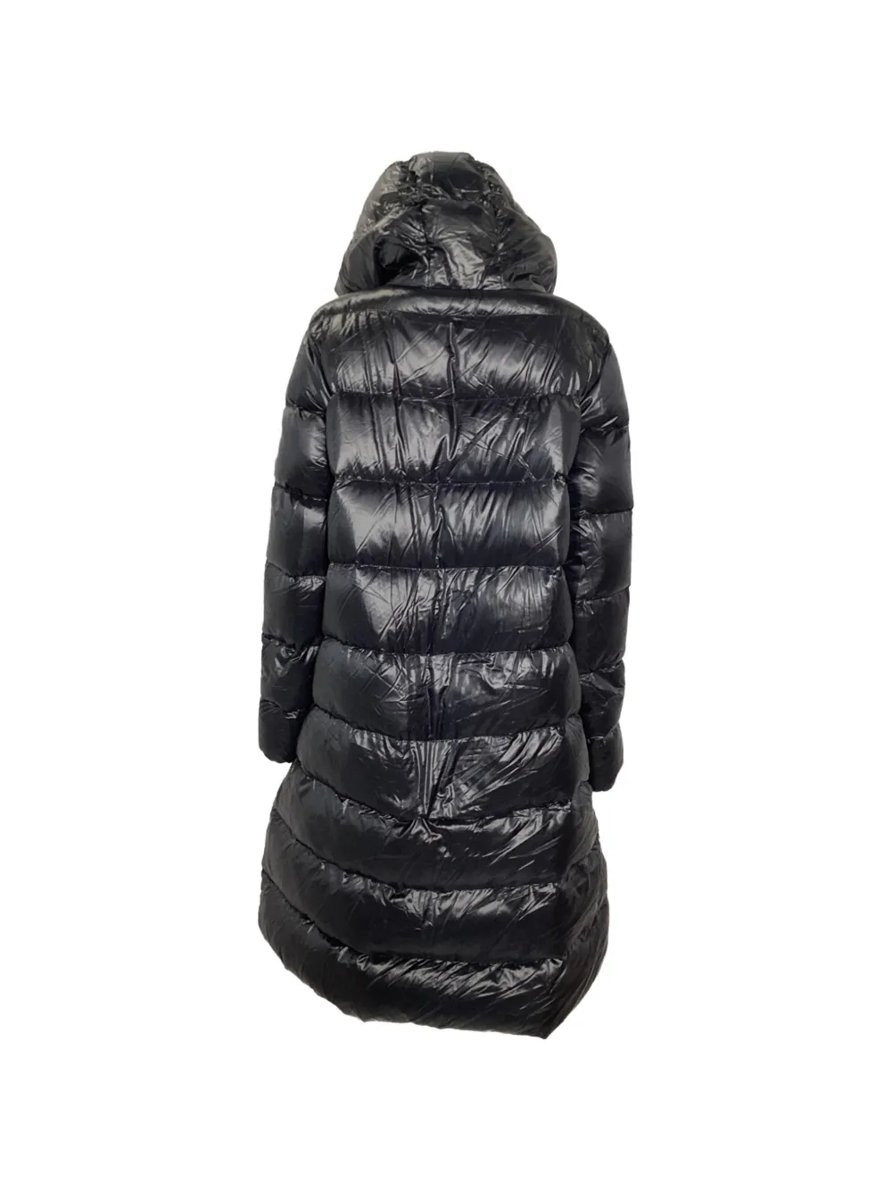 Moncler Vintage quilted hooded Cambales down coat - Zwart