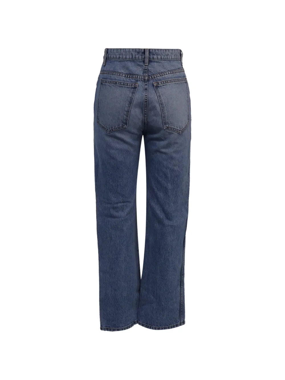 KHAITE Abigail ripped jeans - Blauw