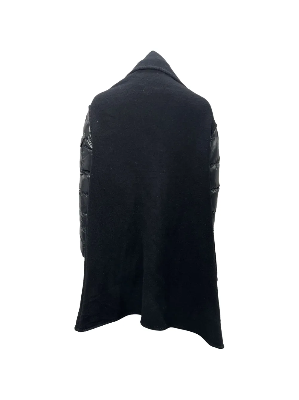 Sleeve Fringe Cape Coat