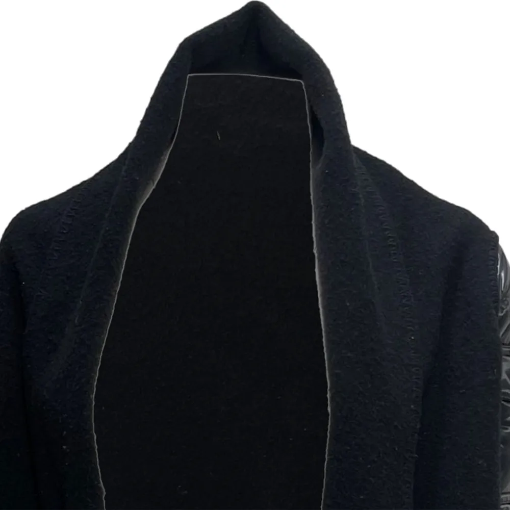 Sleeve Fringe Cape Coat
