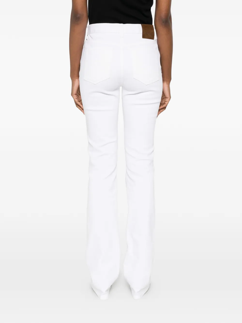 TOM FORD Broek met knopen Wit