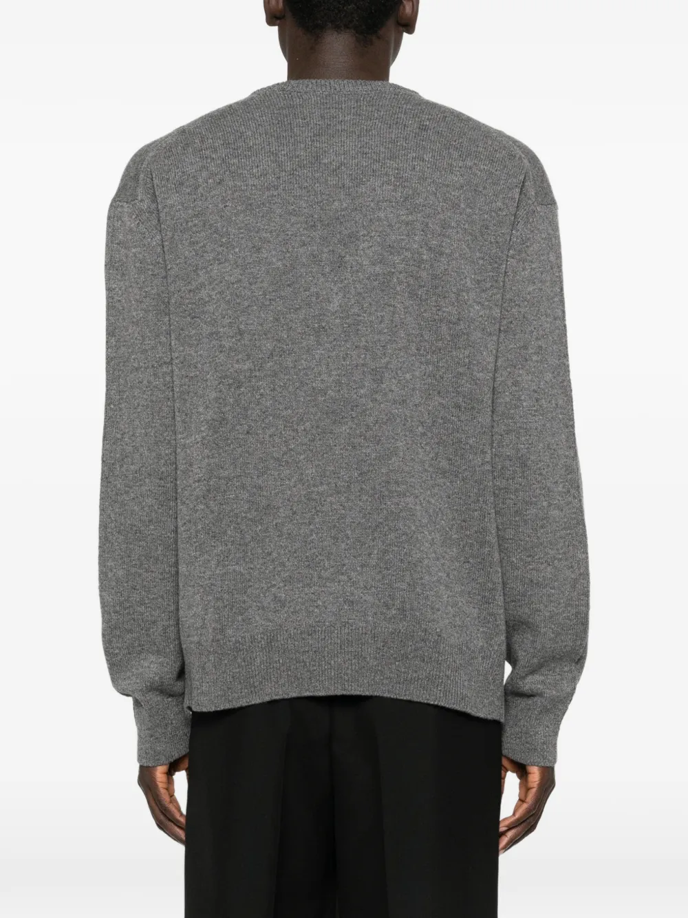 Jil Sander Trui met V-hals Grijs