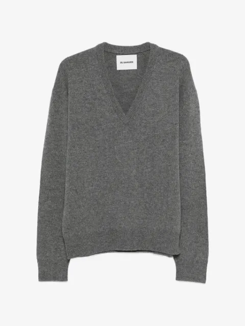 Jil Sander Pullover mit V-Ausschnitt