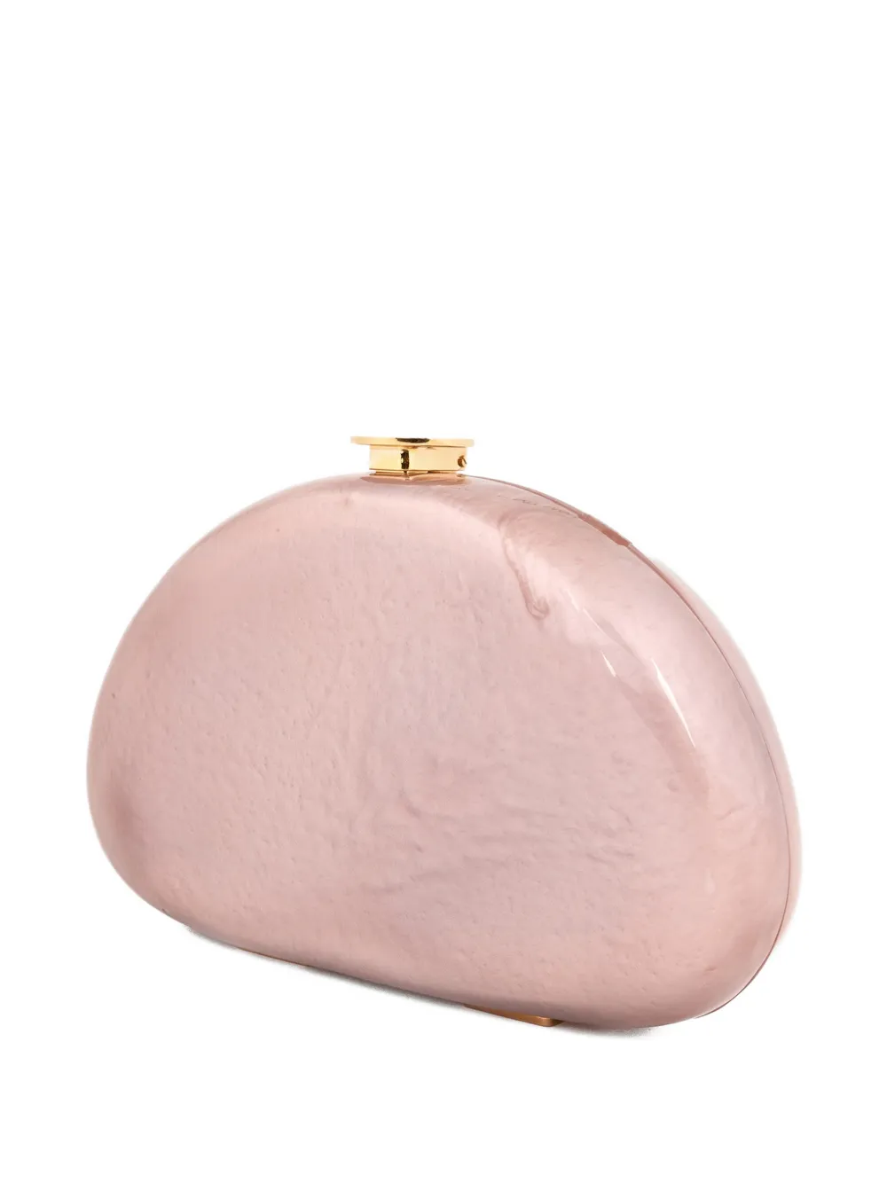 Gemy Maalouf Clutch met kettinghengsel Roze