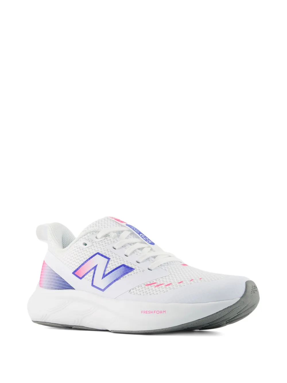 New Balance Kids 625 lace-up ombre-logo sneakers - Bianco