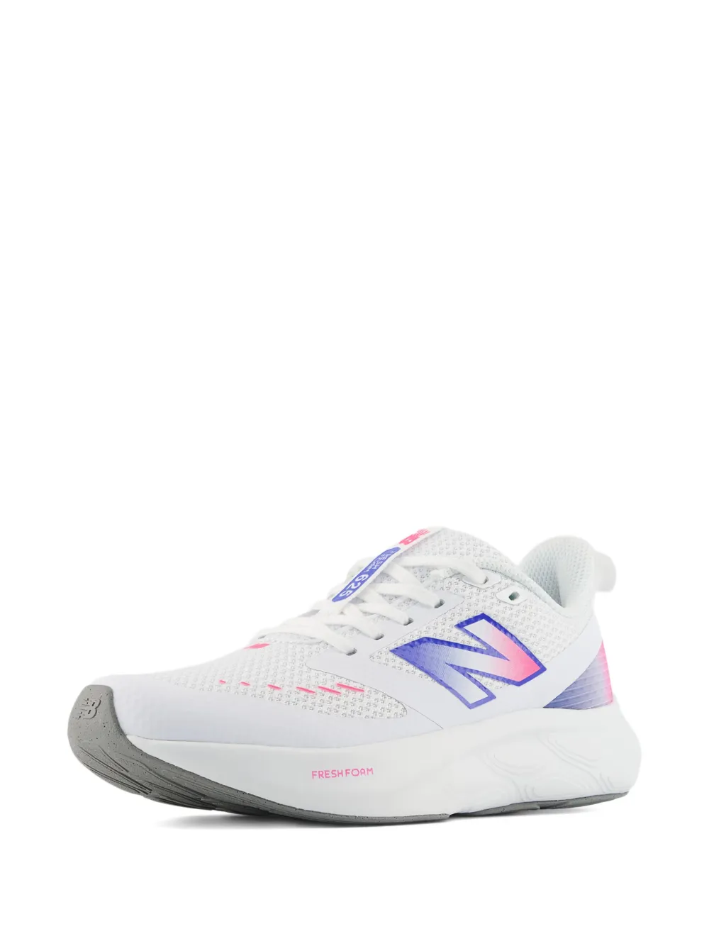 New Balance Kids 625 lace-up ombre-logo sneakers Wit