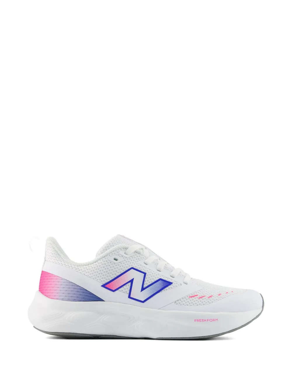 New Balance Kids 625 lace-up ombre-logo sneakers Wit