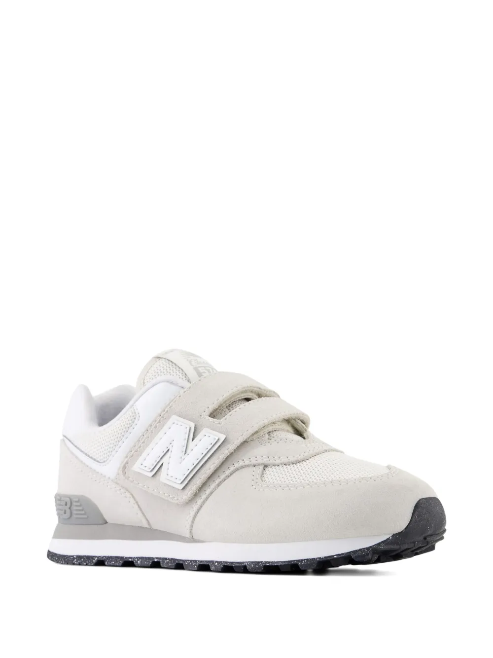New Balance Kids 574 hook & loop sneakers - Grigio