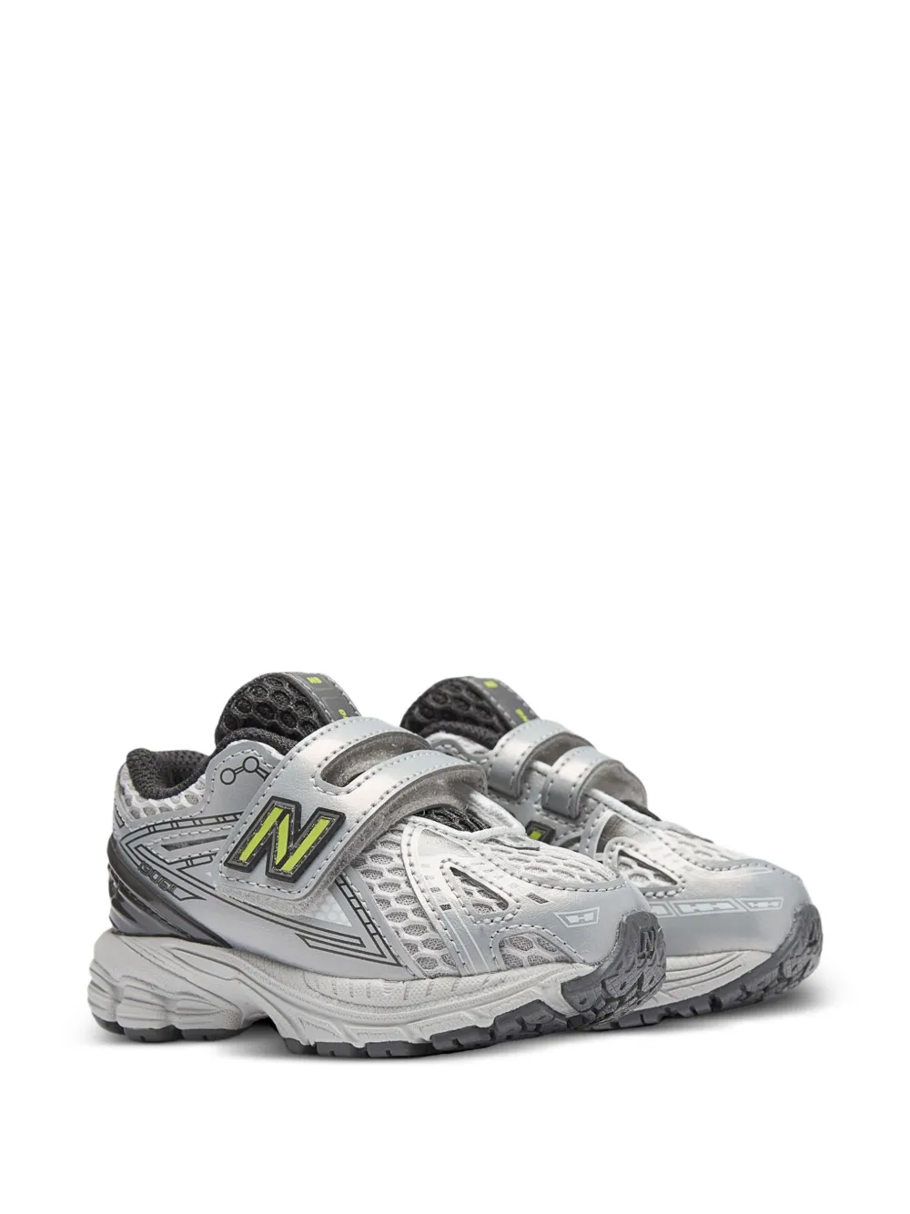 New Balance Kids 1906 hook & loop sneakers - Grigio