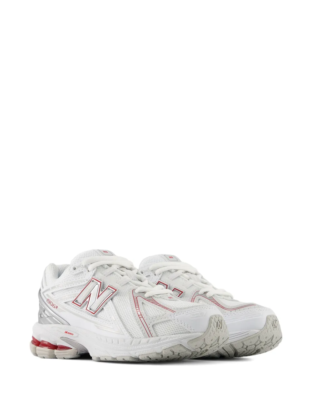 New Balance Kids 1906 sneakers met vlakken en veters Wit