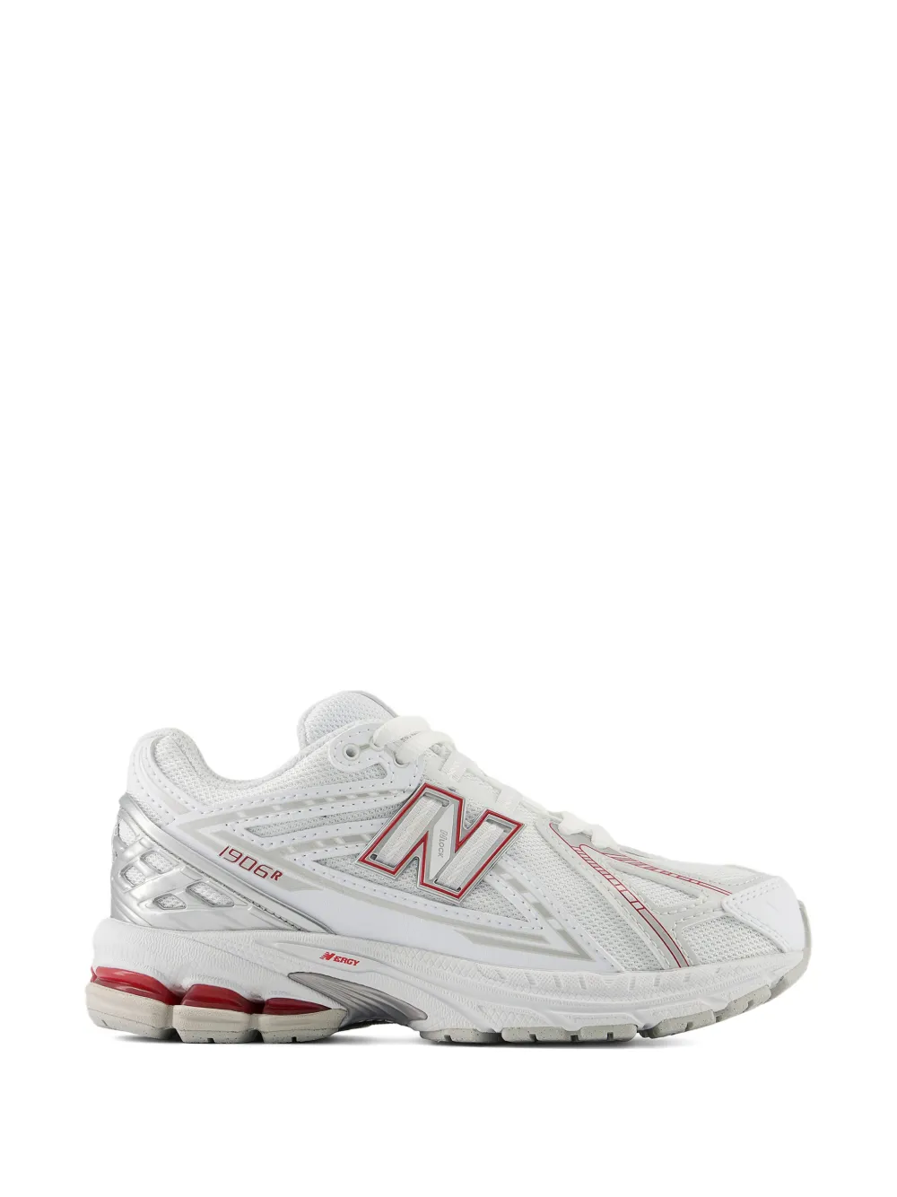 New Balance Kids 1906 sneakers met vlakken en veters Wit
