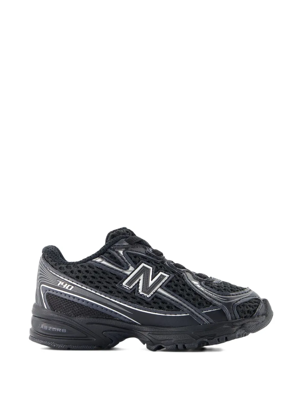 New Balance Kids 740 sneakers met logo Zwart