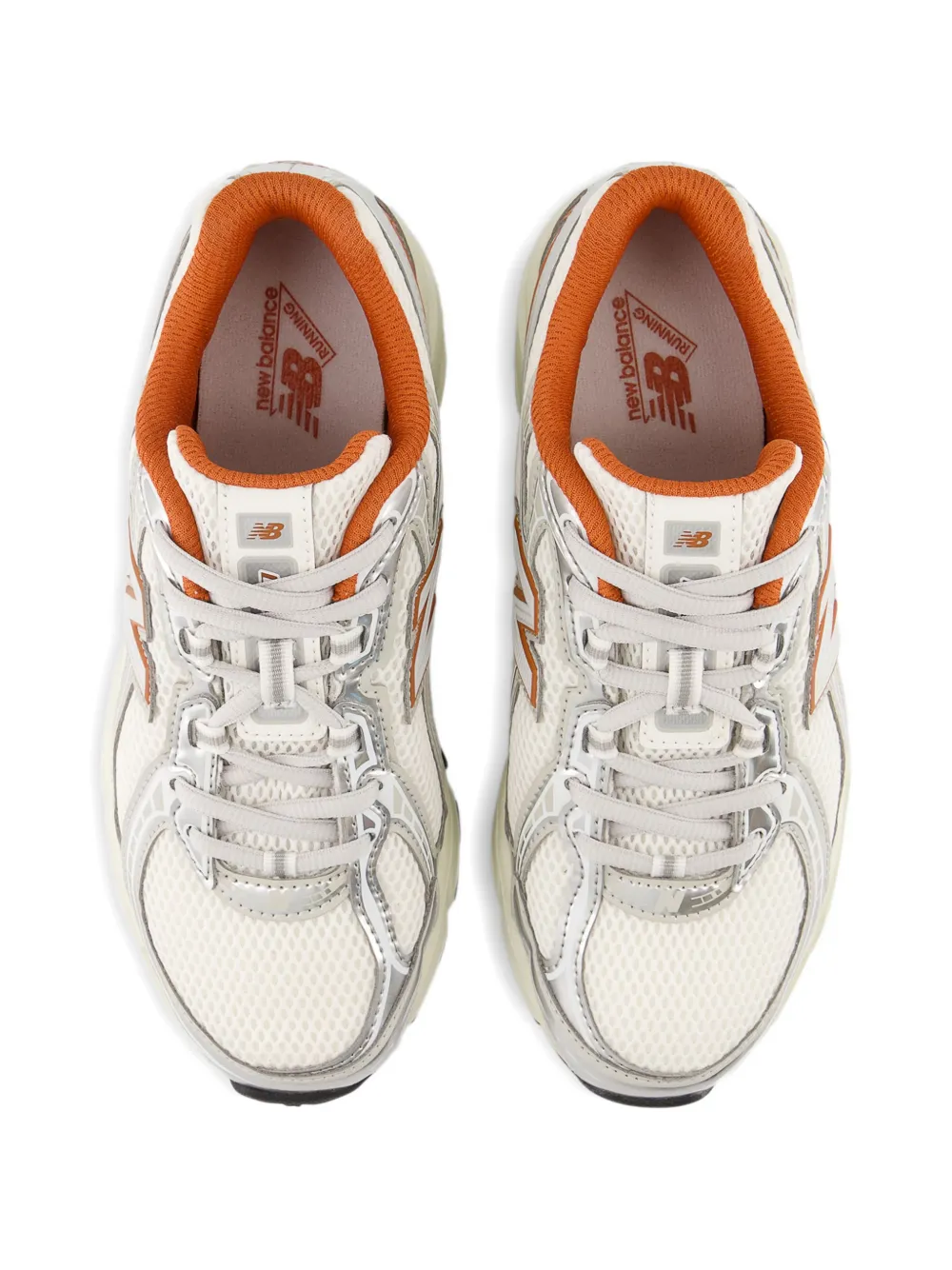 New Balance Kids 740 lace-up sneakers Beige