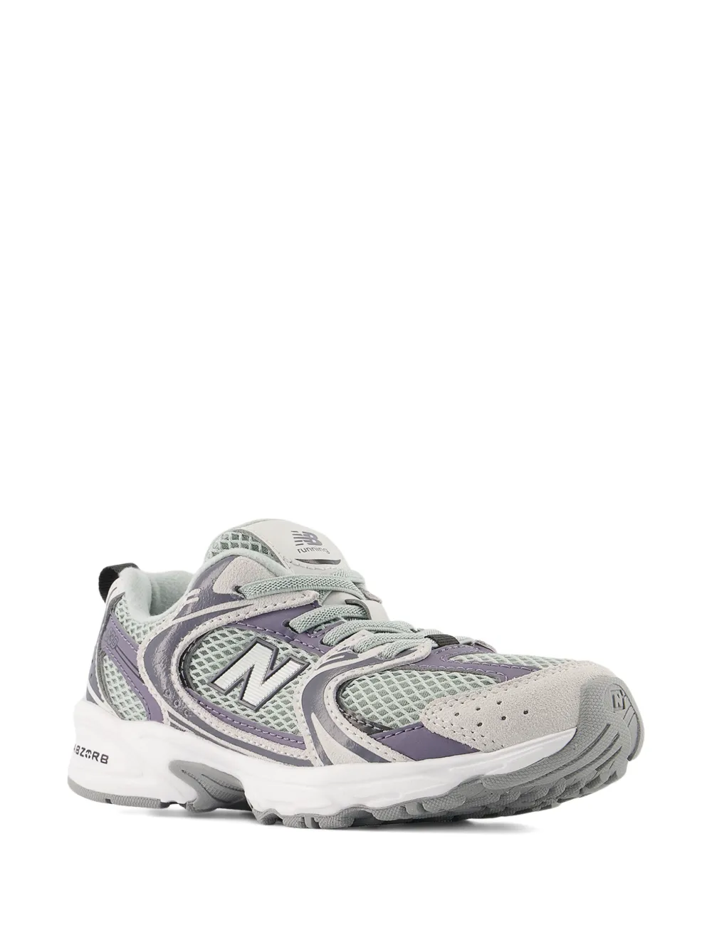 New Balance Kids 530 Bungee lace-up sneakers Grijs