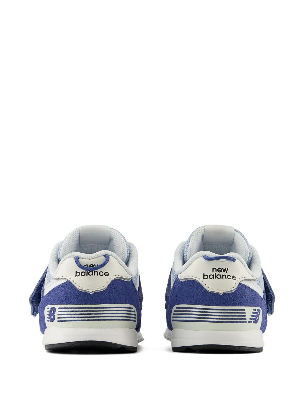 New Balance Kids 574 sneakers met klittenband Blauw