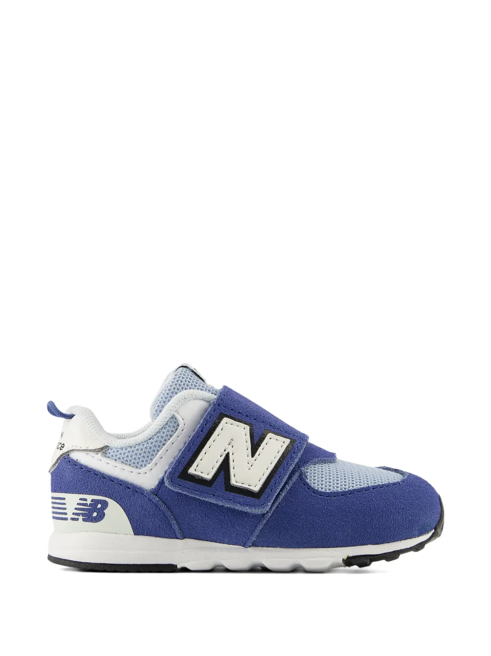 New Balance Kids 574 sneakers met klittenband Blauw