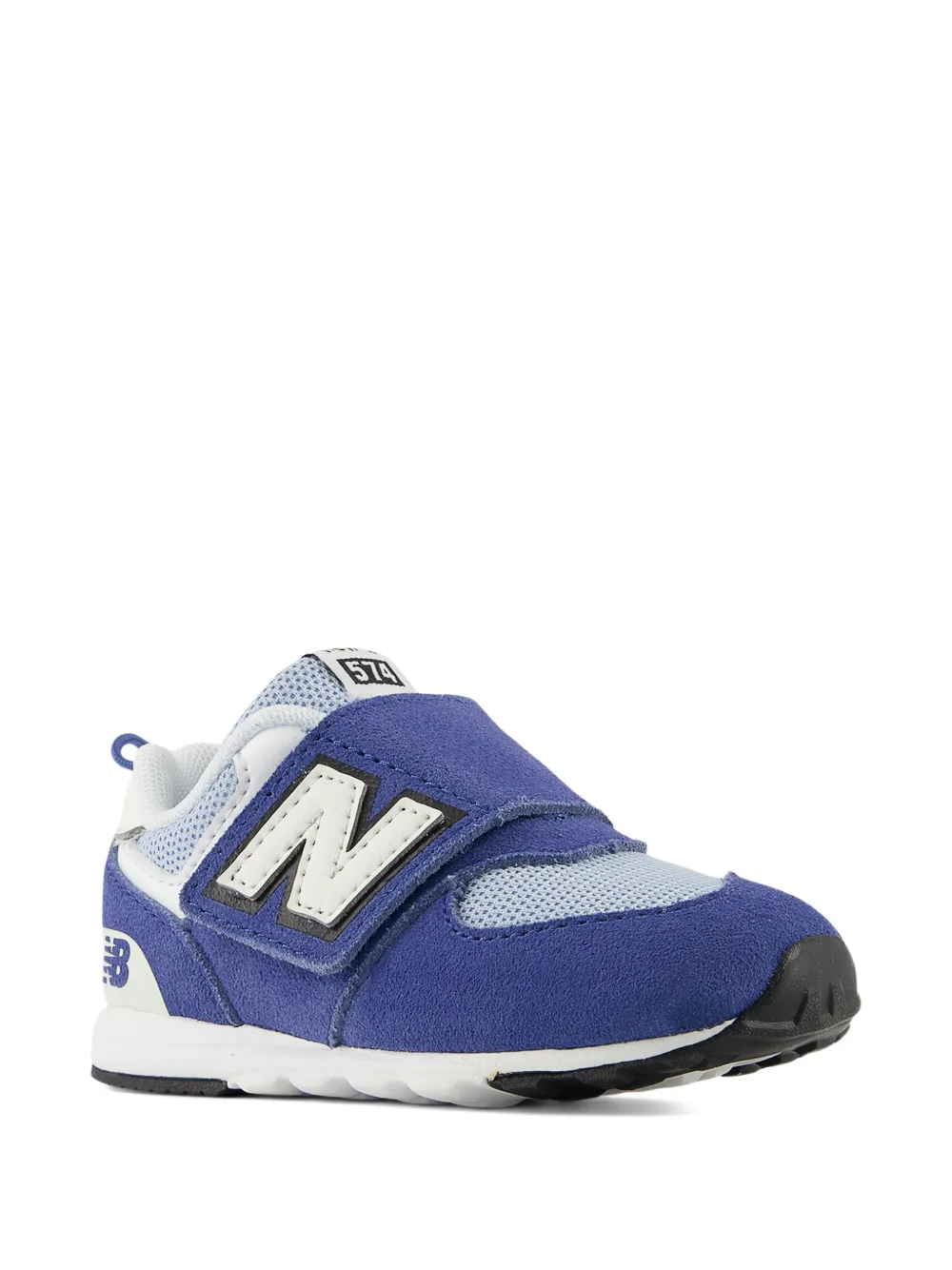 New Balance Kids 574 sneakers met klittenband Blauw