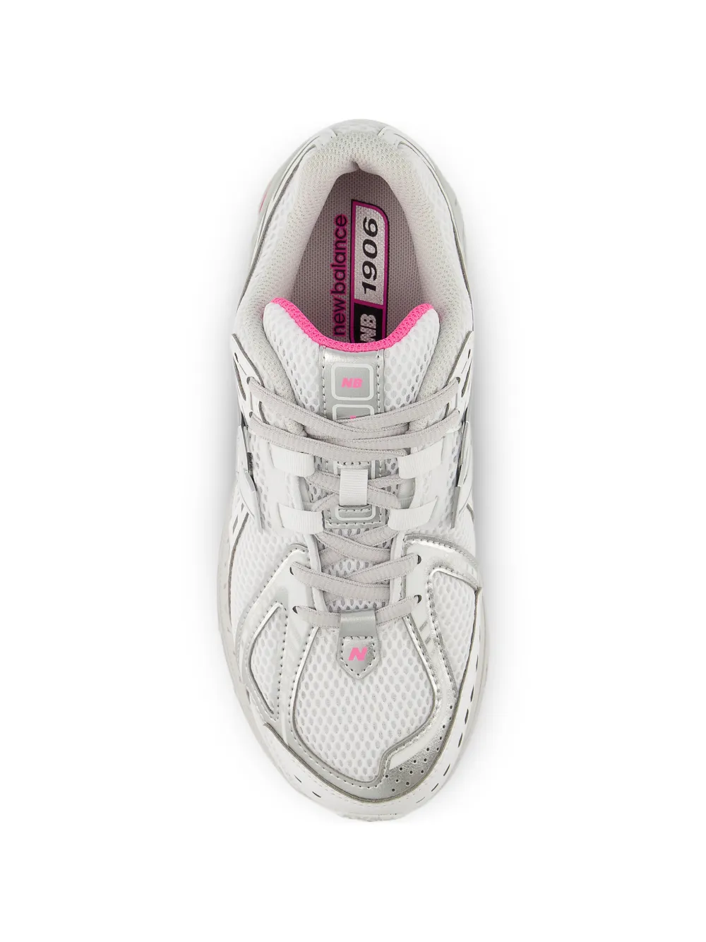 New Balance Kids 1906 sneakers met mesh Wit