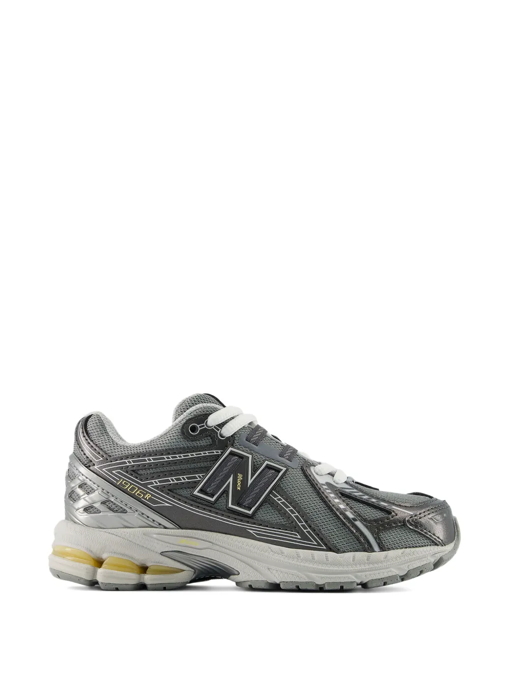 New Balance Kids 1906 sneakers met metallic-effect Grijs
