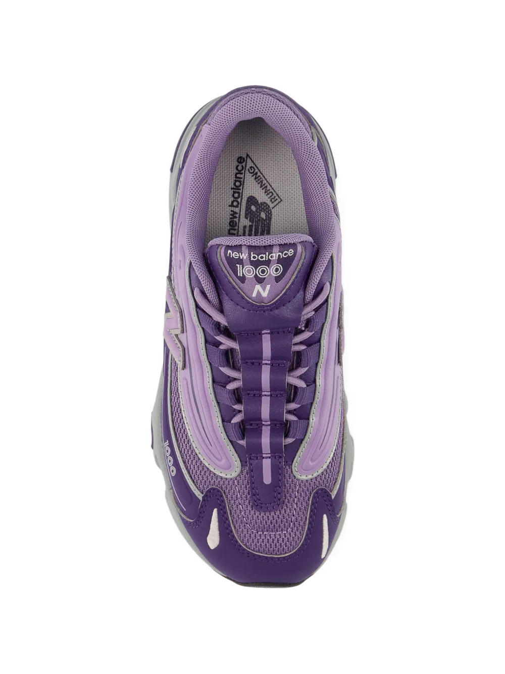 New Balance Kids 1000 paneled sneakers Paars