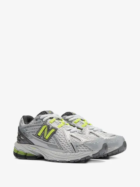 New Balance Kids 1906 metallic-effect sneakers