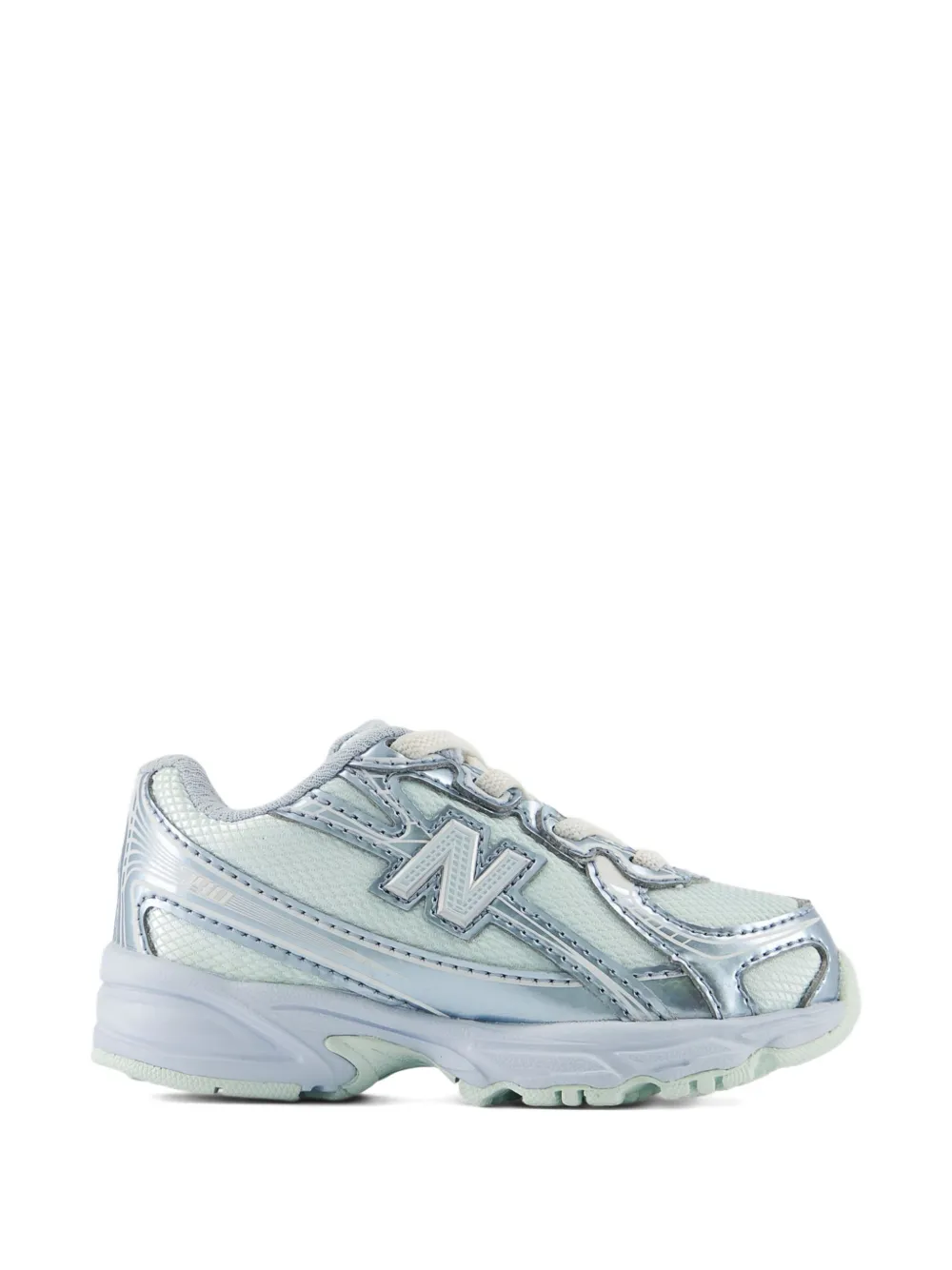 New Balance Kids 740 lace-up sneakers Blauw