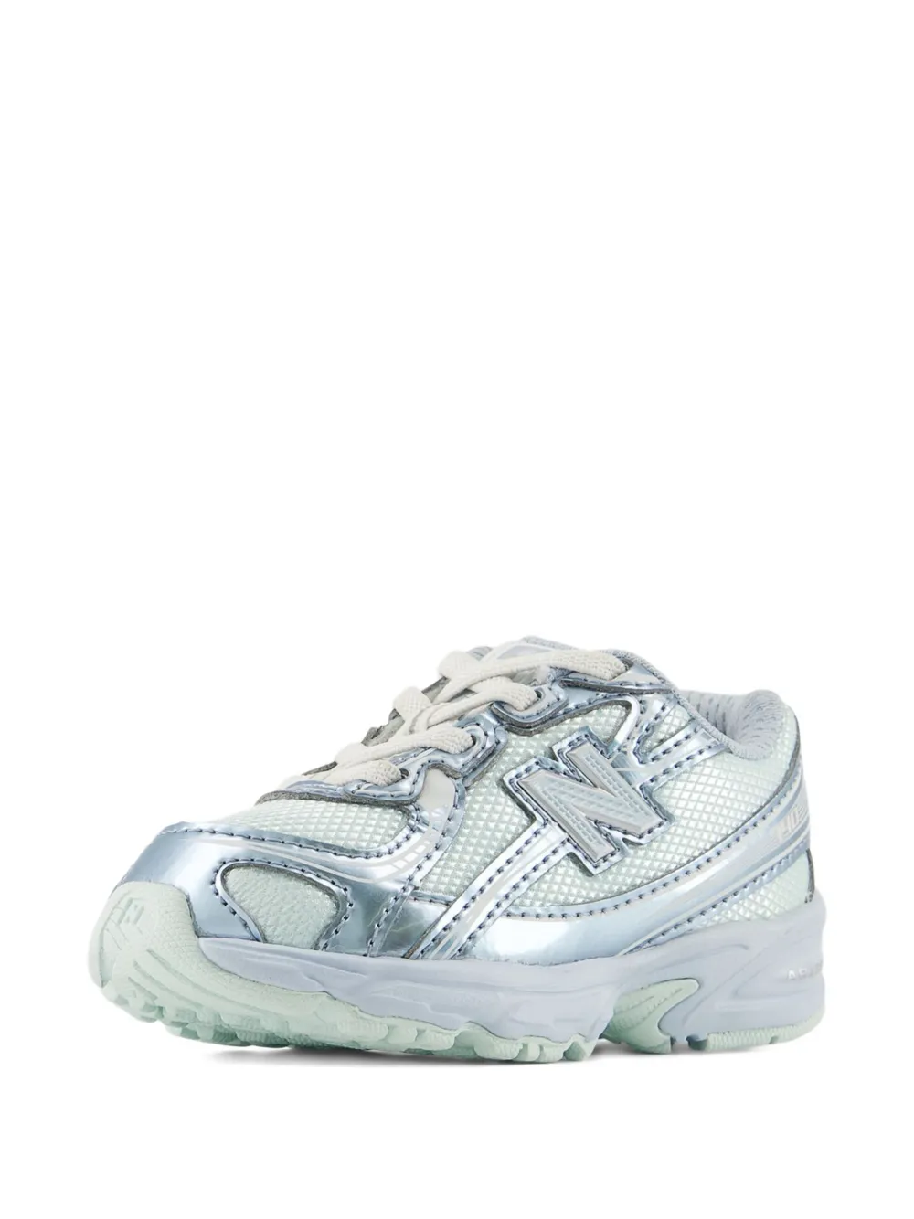 New Balance Kids 740 lace-up sneakers Blauw