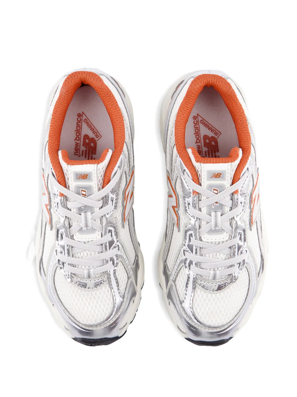 New Balance Kids 740 mesh panelled lace-up sneakers Wit