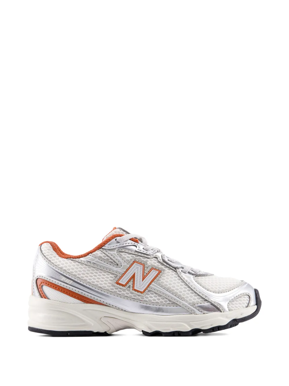 New Balance Kids 740 mesh panelled lace-up sneakers Wit