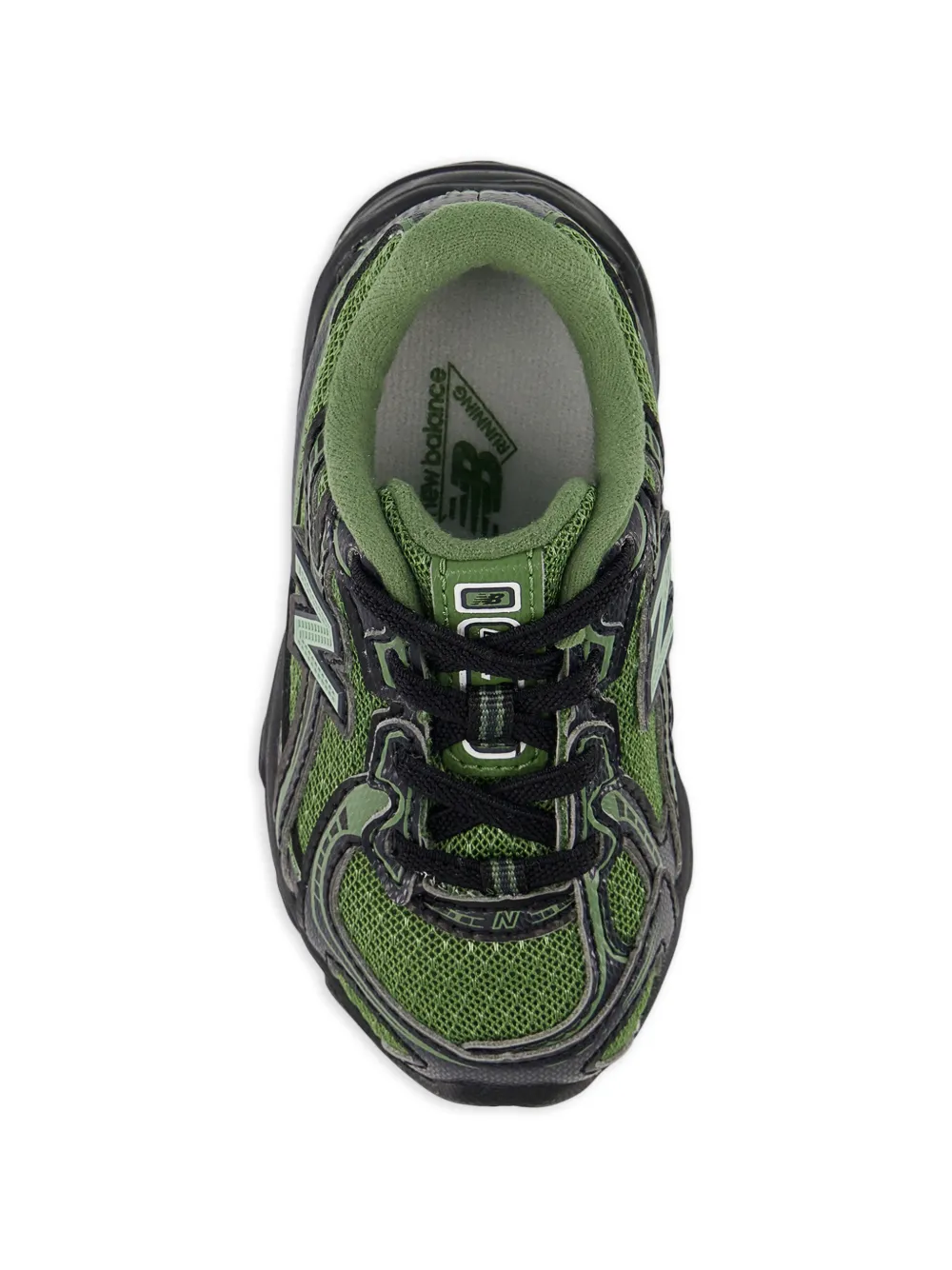 New Balance Kids 740 sneakers met bungee-veters Groen