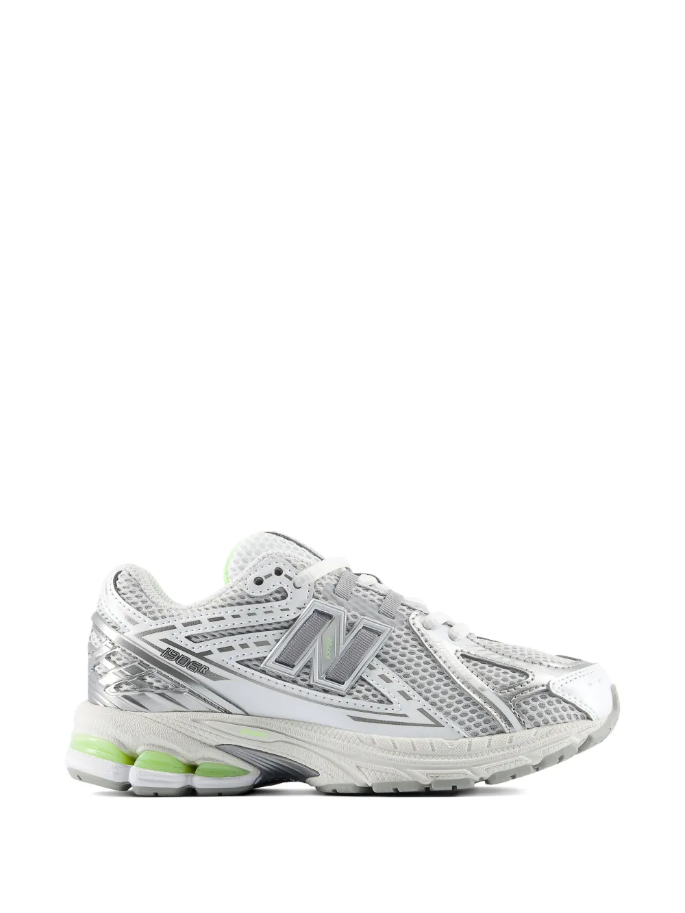 New Balance Kids 1906 hardloopsneakers met kant Grijs