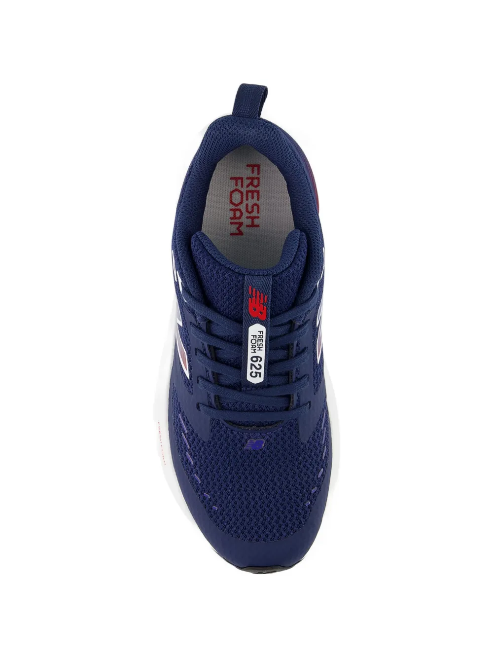 New Balance Kids 625 logo-detail lace sneakers Blauw