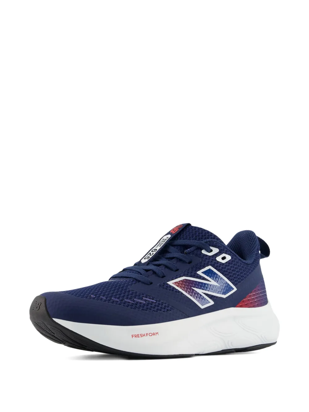 New Balance Kids 625 logo-detail lace sneakers Blauw