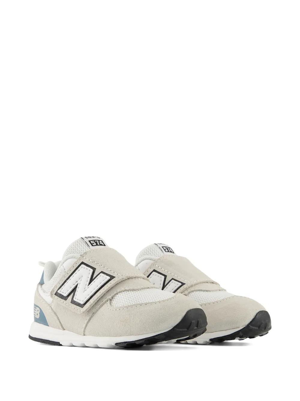 New Balance Kids 574 klittenband sneakers Beige