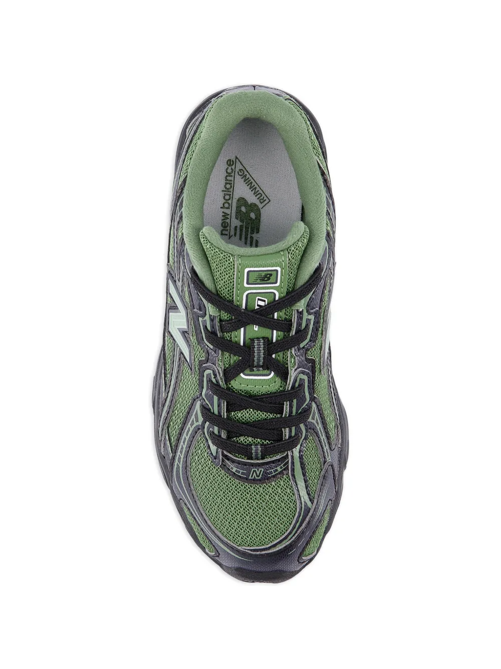 New Balance Kids 740 sneakers met bungee-veters Groen