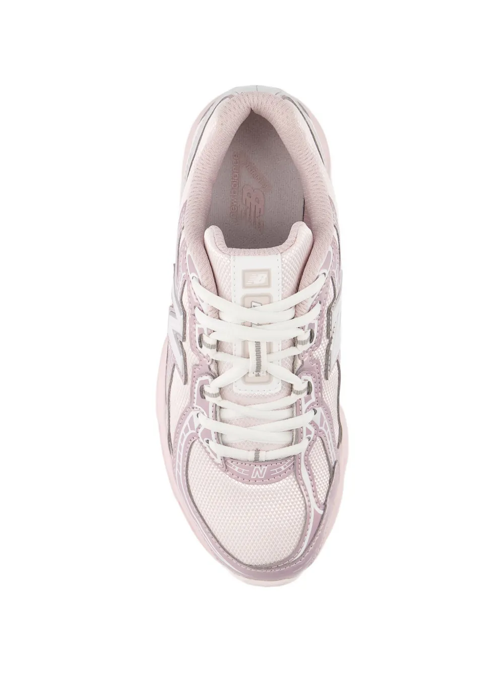 New Balance Kids 740 lace mesh overlay sneakers Roze