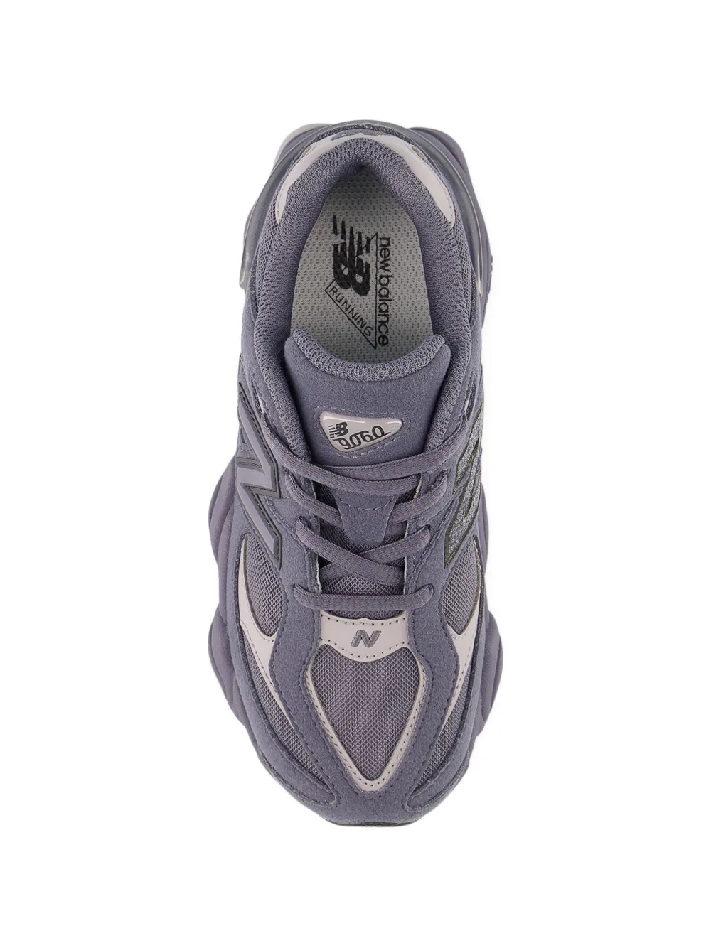 New Balance Kids 9060 lace-up sneakers Grijs