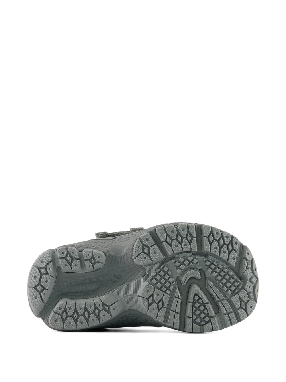 New Balance Kids 2002 sneakers met haak en lussluiting Grijs