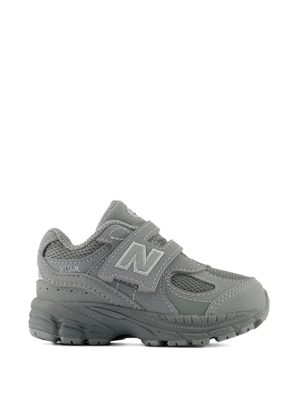 New Balance Kids 2002 sneakers met haak en lussluiting Grijs