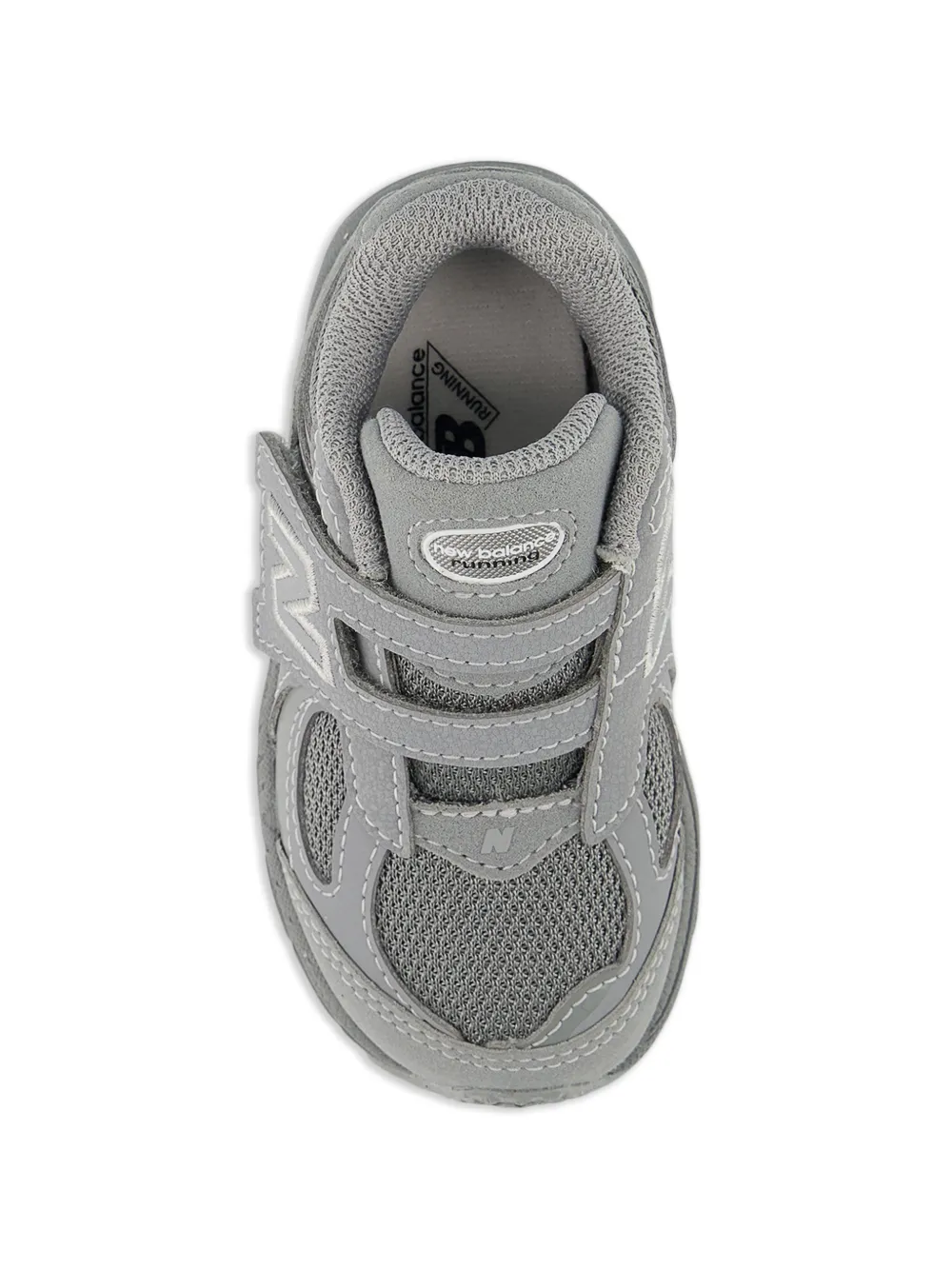 New Balance Kids 2002 sneakers met haak en lussluiting Grijs